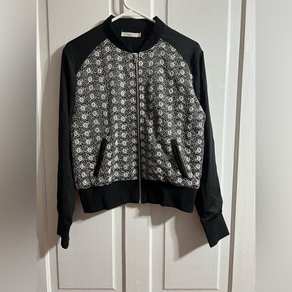 Black and White Women's Jacket